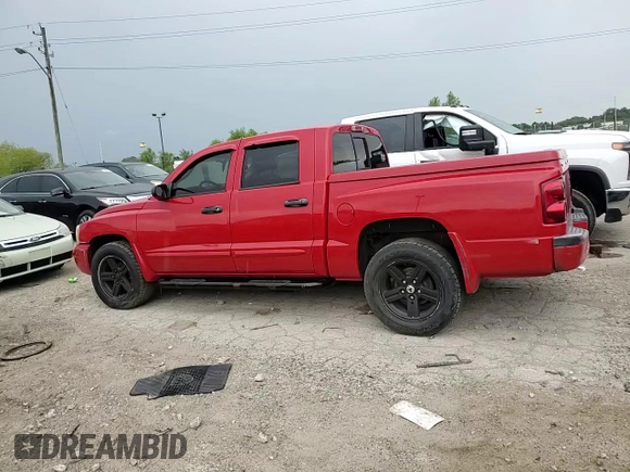 2007 Dodge Dakota SLT with VIN 1D7HW48KX7S137451, listed as a Copart auction lot 65422694 with 111,820 mi miles and Clean Title. Bid and sale history available at carsss.com. Image 11.