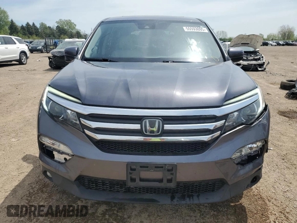 2017 Honda Pilot EX-L z VIN 5FNYF6H61HB061139, wystawiony jako Copart lot #55593095 z przebiegiem 107 170 mil mil oraz Szkoda całkowita • Salvage title. Historia ofert i sprzedaży dostępna na DreamBid. Obrazek 5.