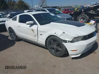 2010 Ford Mustang GT with VIN 1ZVBP8CH4A5158878, listed as a IAAI auction lot 41788790 with 133,892 mi miles. Bid and sale history available at carsss.com. Image 1.
