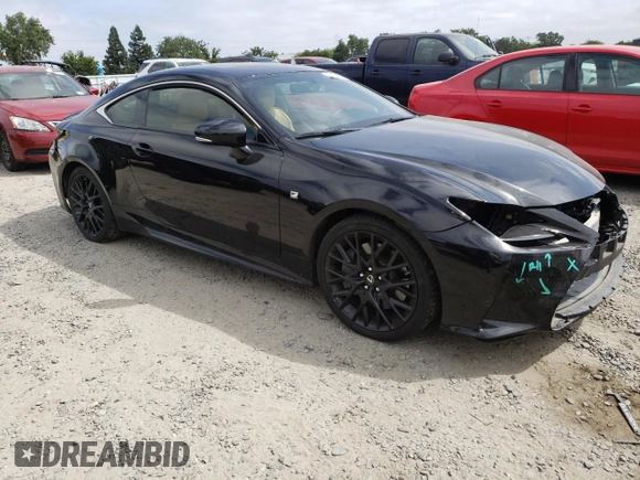 2017 Lexus RC 350 z VIN JTHHE5BC0H5016219, wystawiony jako Copart lot #54383235 z przebiegiem 38 865 mil mil oraz Szkoda całkowita • Salvage title. Historia ofert i sprzedaży dostępna na DreamBid. Obrazek 4.