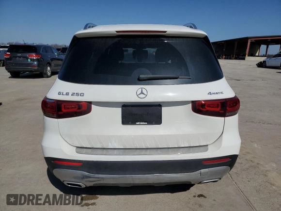 2023 Mercedes-Benz GLB 250 с VIN W1N4M4HB7PW267039, выставлен на аукционе Copart как лот 48365595 с пробегом Не указан миль и Списание • Salvage title. История ставок и продаж доступна на DreamBid. Изображение 6.