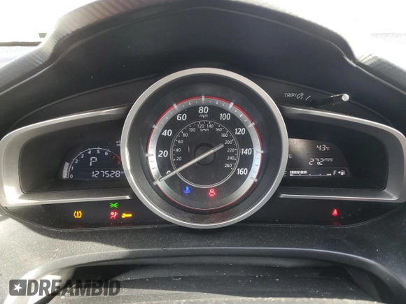 2015 Mazda 3 i Touring with VIN 3MZBM1L74FM166021, listed as a Copart auction lot 53282395 with 127,528 mi miles and Salvage Title. Bid and sale history available at DreamBid. Image 9.