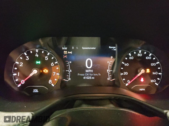 2024 Jeep Compass Latitude z VIN 3C4NJDBN9RT605735, wystawiony jako Copart lot #65954655 z przebiegiem 41 025 mil mil oraz Czysty tytuł • Clean title. Historia ofert i sprzedaży dostępna na DreamBid. Obrazek 9.