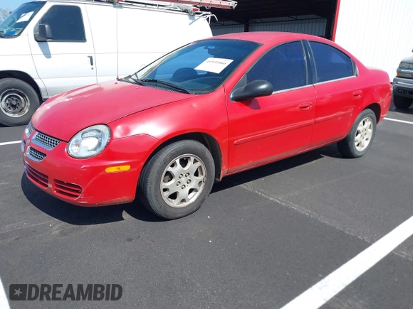 2004 Dodge Neon SXT with VIN 1B3ES56C24D578647, listed as a IAAI auction lot 41931066 with 134,245 mi miles. Bid and sale history available at carsss.com. Image 2.