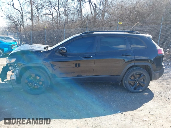 2020 Jeep Cherokee Altitude with VIN 1C4PJMLN5LD550821, listed as a IAAI auction lot 41624769 with 51,803 mi miles. Bid and sale history available at carsss.com. Image 14.