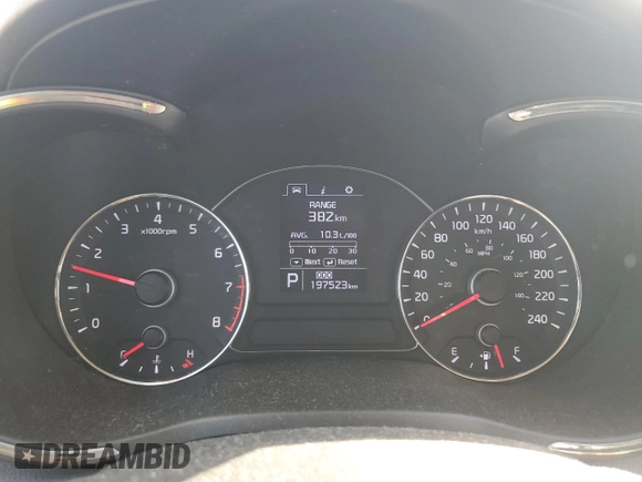 2016 Kia Forte EX with VIN KNAFX4A88G5499447, listed as a Copart auction lot 54205925 with 197,523 mi miles and Clean Title. Bid and sale history available at carsss.com. Image 9.