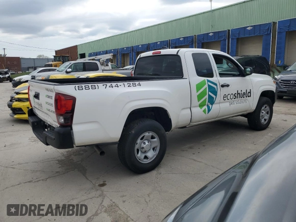 2023 Toyota Tacoma SR с VIN 3TYRX5GN2PT079054, выставлен на аукционе Copart как лот 53476575 с пробегом 27 470 миль миль и Списание • Salvage title. История ставок и продаж доступна на DreamBid. Изображение 3.
