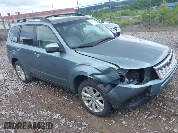 2012 Subaru Forester X Premium with VIN JF2SHADC4CH434795, listed as a IAAI auction lot 42669666 with 107,015 mi miles and . Bid and sale history available at DreamBid. Image 1.