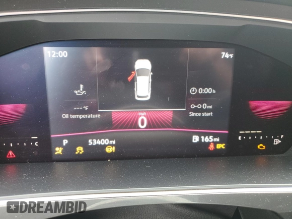2022 Volkswagen Tiguan SE R-Line Black с VIN 3VVCB7AX1NM063447, выставлен на аукционе Copart как лот 59599855 с пробегом 53 400 миль миль и На запчасти • Non repairable. История ставок и продаж доступна на DreamBid. Изображение 9.