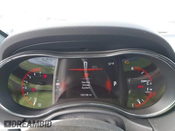 2017 Dodge Durango R/T with VIN 1C4SDHCT2HC732707, listed as a IAAI auction lot 42116051 with 102,108 mi miles and . Bid and sale history available at DreamBid. Image 7.
