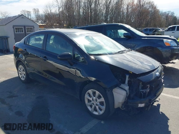 2013 Kia Rio SX with VIN KNADN4A32D6211574, listed as a IAAI auction lot 41671851 with 224,203 mi miles. Bid and sale history available at carsss.com. Image 1.