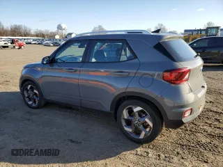 2021 Hyundai Venue SEL with VIN KMHRC8A38MU100167, listed as a Copart auction lot 45690035 with 35,104 mi miles and Salvage Title. Bid and sale history available at DreamBid. Image 2.