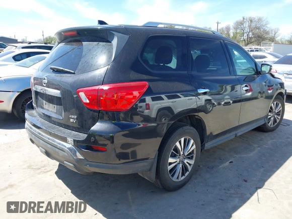 2019 Nissan Pathfinder Platinum with VIN 5N1DR2MM2KC610110, listed as a IAAI auction lot 41811572 with 55,459 mi miles and . Bid and sale history available at DreamBid. Image 4.