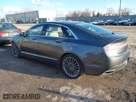2015 Lincoln MKZ Hybrid with VIN 3LN6L2LU3FR624116, listed as a IAAI auction lot 41697007 with 59,083 mi miles. Bid and sale history available at carsss.com. Image 3.