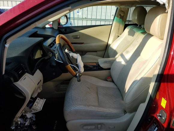 2010 Lexus RX 350 with VIN 2T2BK1BA0AC041889, listed as a Copart auction lot 78606444 with 155,245 mi miles and Salvage title. Bid and sale history available at DreamBid. Image 7.