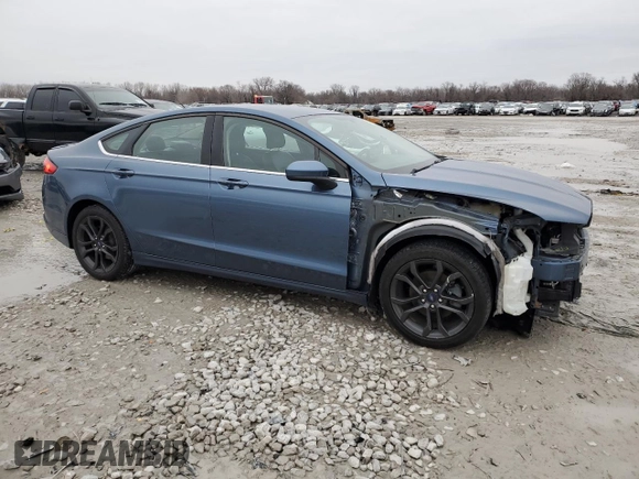 2018 Ford Fusion SE with VIN 3FA6P0T97JR249404, listed as a Copart auction lot 46704705 with 119,494 mi miles and Salvage Title. Bid and sale history available at carsss.com. Image 4.