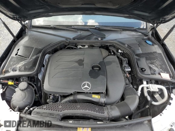 2019 Mercedes-Benz C 300 with VIN 55SWF8EB6KU292709, listed as a Copart auction lot 52103135 with 101,418 mi miles and Salvage Title. Bid and sale history available at DreamBid. Image 11.