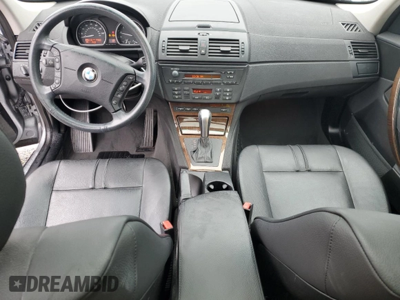 2006 BMW X3 3.0i with VIN WBXPA93446WG74047, listed as a Copart auction lot 51092935 with 96,110 mi miles and Salvage Title. Bid and sale history available at carsss.com. Image 8.