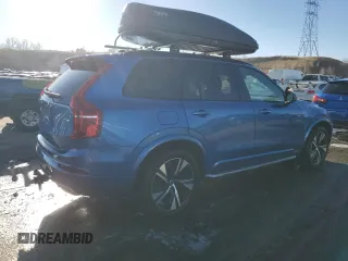 2020 Volvo XC90 R-Design with VIN YV4BR0CM3L1584399, listed as a Copart auction lot 44273545 with 74,800 mi miles and Salvage Title. Bid and sale history available at carsss.com. Image 3.