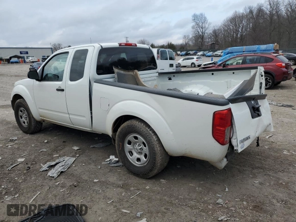 2020 Nissan Frontier S with VIN 1N6ED0CE2LN703847, listed as a Copart auction lot 44043015 with 76,630 mi miles and Salvage title. Bid and sale history available at DreamBid. Image 2.