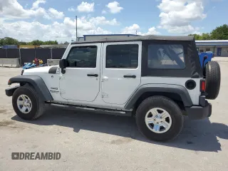 2016 Jeep Wrangler Unlimited Sport с VIN 1C4BJWDG9GL145305, выставлен на аукционе Copart как лот 59391845 с пробегом 101 425 миль миль и Списание • Salvage title. История ставок и продаж доступна на DreamBid. Изображение 2.