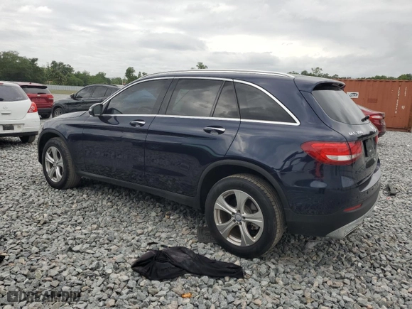 2016 Mercedes-Benz GLC with VIN WDC0G4JB8GF102862, listed as a Copart auction lot 52219575 with 102,950 mi miles and Clean Title. Bid and sale history available at carsss.com. Image 2.