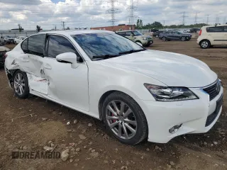 2013 Lexus GS 350 with VIN JTHCE1BL3D5013621, listed as a Copart auction lot 58408215 with 146,502 mi miles and Salvage title. Bid and sale history available at DreamBid. Image 4.