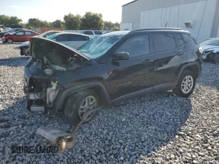 2018 Jeep Compass Sport с VIN 3C4NJCABXJT106979, выставлен на аукционе Copart как лот 62165865 с пробегом Не указан миль и Списание • Salvage title. История ставок и продаж доступна на DreamBid. Изображение 1.