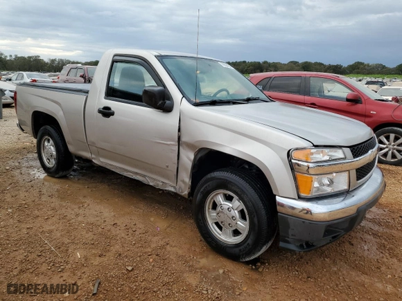 2007 Chevrolet Colorado Work Truck with VIN 1GCCS149378181032, listed as a Copart auction lot 78804294 with 276,545 mi miles and Salvage Title. Bid and sale history available at carsss.com. Image 4.