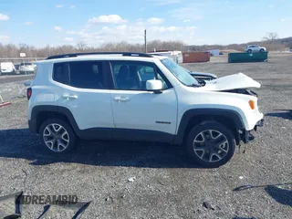 2017 Jeep Renegade Latitude with VIN ZACCJBBB8HPE64812, listed as a IAAI auction lot 41349525 with 106,966 mi miles. Bid and sale history available at carsss.com. Image 14.