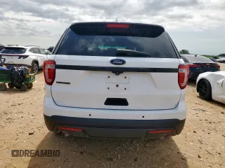 2017 Ford Police Interceptor Utility с VIN 1FM5K8AR0HGC86197, выставлен на аукционе Copart как лот 59854125 с пробегом 165 041 миль миль и Чистый • Clean title. История ставок и продаж доступна на DreamBid. Изображение 6.
