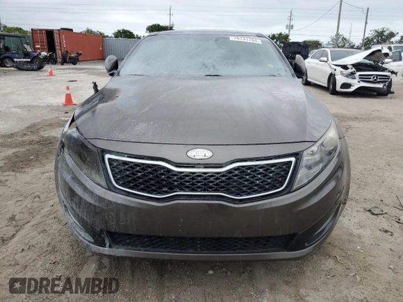 2011 Kia Optima EX with VIN KNAGN4A65B5139487, listed as a Copart auction lot 76731764 with Not Provided miles and Salvage Title. Bid and sale history available at carsss.com. Image 5.