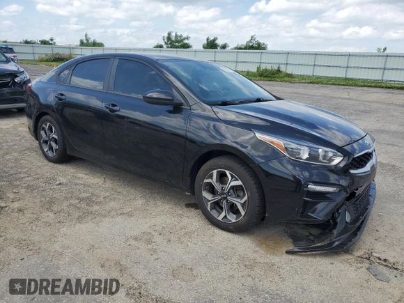2019 Kia Forte LXS with VIN 3KPF24AD7KE069680, listed as a Copart auction lot 61931725 with 97,610 mi miles and Salvage title. Bid and sale history available at DreamBid. Image 4.