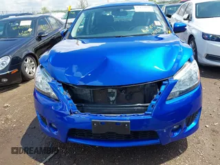 2015 Nissan Sentra SR with VIN 3N1AB7AP9FY362400, listed as a IAAI auction lot 42157078 with 65,186 mi miles and . Bid and sale history available at carsss.com. Image 6.