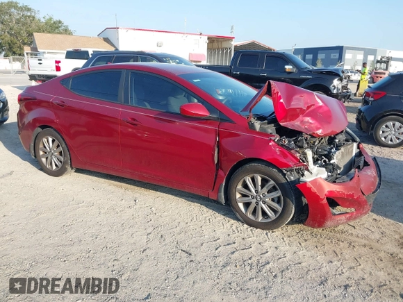 2015 Hyundai Elantra SE z VIN 5NPDH4AE2FH584067, wystawiony jako IAAI lot #42200075 z przebiegiem 133 098 mil mil oraz . Historia ofert i sprzedaży dostępna na DreamBid. Obrazek 1.