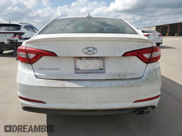 2017 Hyundai Sonata 2.4L with VIN 5NPE24AF0HH526606, listed as a Copart auction lot 54094545 with 134,482 mi miles and Clean Title. Bid and sale history available at DreamBid. Image 6.