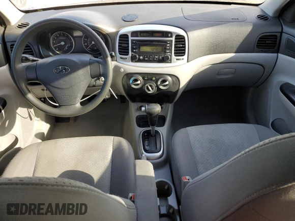 2007 Hyundai Accent SE with VIN KMHCN36C37U037995, listed as a Copart auction lot 51605085 with 141,579 mi miles and Non Repairable. Bid and sale history available at carsss.com. Image 8.