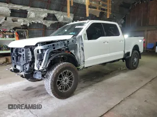 2024 Ford F-350 XL with VIN 1FT8W3BM0REC88847, listed as a Copart auction lot 59127545 with 22,115 mi miles and Salvage title. Bid and sale history available at DreamBid. Image 1.