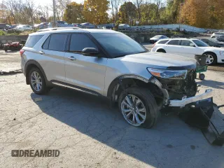 2023 Ford Explorer Limited with VIN 1FMSK8FH5PGB28987, listed as a Copart auction lot 76655474 with 10,996 mi miles and Salvage Title. Bid and sale history available at carsss.com. Image 4.