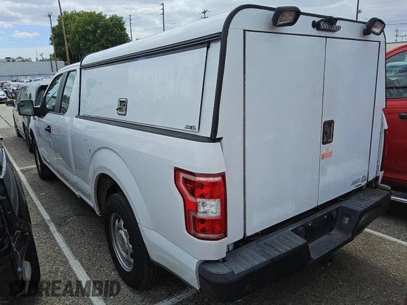 2018 Ford F-150 XL with VIN 1FTEX1CB9JKE94871, listed as a Copart auction lot 52356855 with 110,046 mi miles and Clean Title. Bid and sale history available at carsss.com. Image 2.