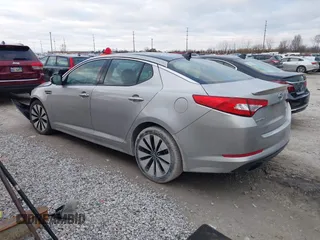 2012 Kia Optima SX with VIN 5XXGR4A62CG027184, listed as a IAAI auction lot 41236626 with 121,686 mi miles and . Bid and sale history available at carsss.com. Image 3.
