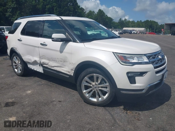 2019 Ford Explorer Limited with VIN 1FM5K7FH9KGB51608, listed as a IAAI auction lot 42658075 with 91,593 mi miles and . Bid and sale history available at DreamBid. Image 1.