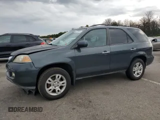 2004 Acura MDX Touring with VIN 2HNYD18784H521607, listed as a Copart auction lot 63278504 with 215,538 mi miles and Non Repairable. Bid and sale history available at carsss.com. Image 1.