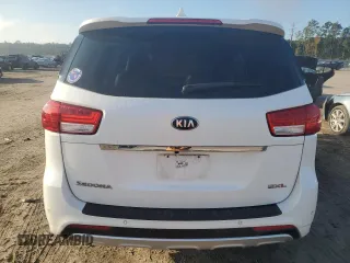 2017 Kia Sedona SX-L with VIN KNDME5C16H6334580, listed as a Copart auction lot 80086864 with 93,437 mi miles and Salvage Title. Bid and sale history available at carsss.com. Image 6.