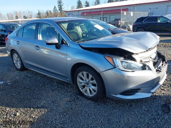 2017 Subaru Legacy Premium with VIN 4S3BNAC60H3067367, listed as a IAAI auction lot 41367037 with 63,394 mi miles. Bid and sale history available at carsss.com. Image 1.