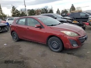 2010 Mazda 3 S Sport with VIN JM1BL1H57A1202965, listed as a Copart auction lot 84758814 with 140,256 mi miles and Salvage title. Bid and sale history available at DreamBid. Image 4.