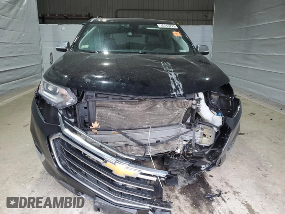 2018 Chevrolet Traverse LT Leather with VIN 1GNEVHKW5JJ156772, listed as a Copart auction lot 46163275 with 0 mi miles and Salvage Title. Bid and sale history available at carsss.com. Image 5.