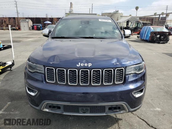 2018 Jeep Grand Cherokee Limited with VIN 1C4RJFBG6JC298653, listed as a Copart auction lot 58272385 with 118,448 mi miles and Salvage title. Bid and sale history available at DreamBid. Image 5.