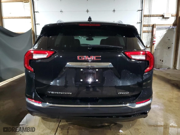 2024 GMC Terrain SLT with VIN 3GKALVEG5RL278671, listed as a Copart auction lot 52711875 with 33,437 mi miles and Non Repairable. Bid and sale history available at carsss.com. Image 6.