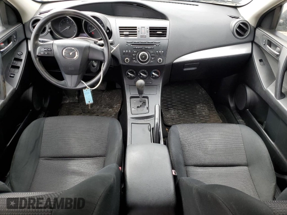 2013 Mazda 3 i SV with VIN JM1BL1TFXD1765660, listed as a Copart auction lot 51045195 with 161,749 mi miles and Salvage Title. Bid and sale history available at DreamBid. Image 8.